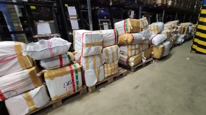 Ostrów Mazowiecka - Szkodliwe towary zajęte dzięki skutecznej współpracy funkcjo