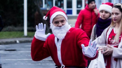 Ostrów Mazowiecka - Na placu przed ratuszem odbyła się akcja 