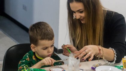 Ostrów Mazowiecka - W tymczasowej siedzibie Miejskiej Biblioteki Publicznej w Os
