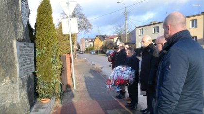 Ostrów Mazowiecka - Delegacje władz miasta Ostrów Mazowiecka oraz ostrowskiego s