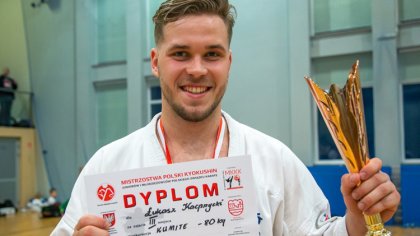 Ostrów Mazowiecka - Łukasz Kacprzycki kolejny sezon z sukcesami reprezentował Mi