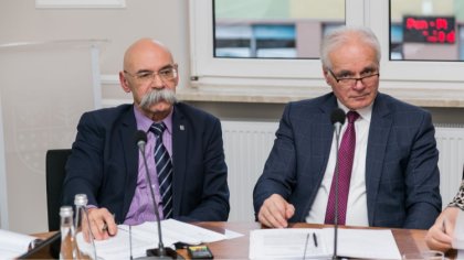 Ostrów Mazowiecka - W sali konferencyjnej Starostwa Powiatowego w Ostrowi Mazowi