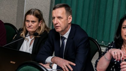 Ostrów Mazowiecka - W sali konferencyjnej Urzędu Gminy w Ostrowi Mazowieckiej, w