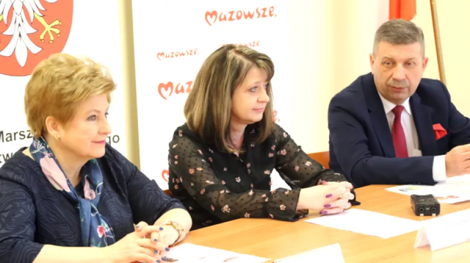 W ostrołęckiej delegaturze Urzędu Marszałkowskiego Województwa Mazowieckiego w Warszawie odbyła się konferencja prasowa poświęcona program