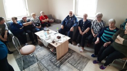 Ostrów Mazowiecka - W małkińskim i prostyńskim klubie Seniora w związku z Europe