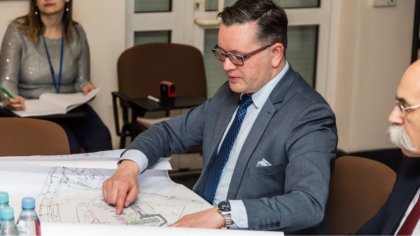 Ostrów Mazowiecka - W sali wykładowej ostrowskiego szpitala obradowała Rada Społ