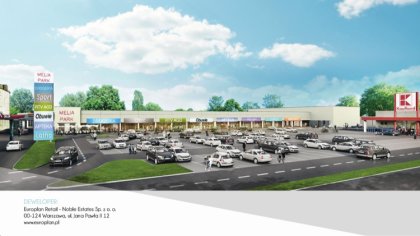 Ostrów Mazowiecka - Przy ulicy Lubiejewskiej powstanie park handlowy Melia Park,