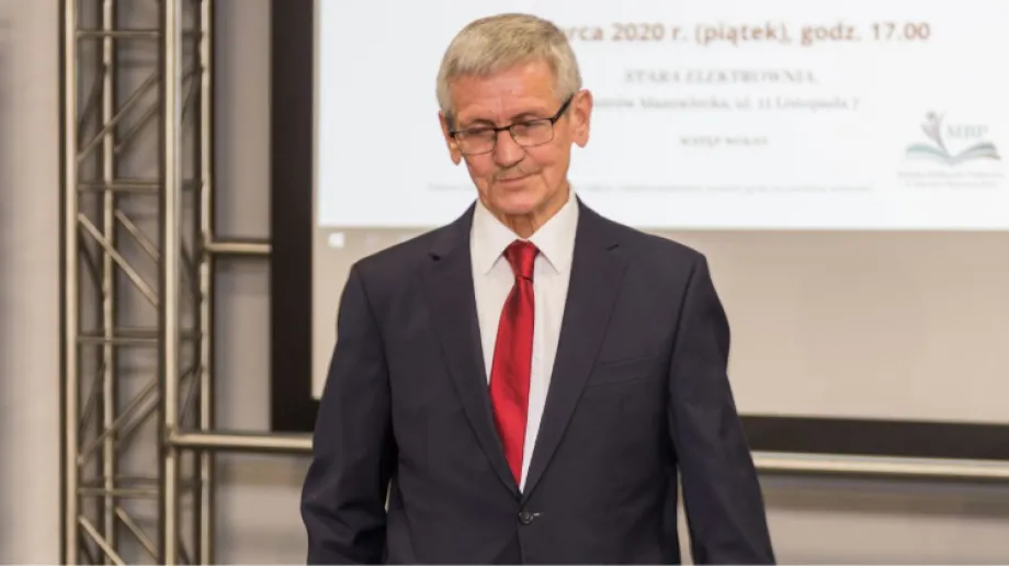 W budynku starej elektrowni, gdzie znajduje się tymczasowa siedziba Miejskiej Biblioteki Publicznej w Ostrowi Mazowieckiej, odbyło się spotkanie