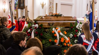 Ostrów Mazowiecka - Rodzina, przyjaciele, sportowcy i mieszkańcy miasta wzięli u