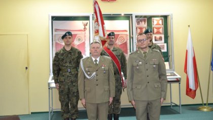 Ostrów Mazowiecka - W sali tradycji 22 Wojskowego Ośrodka Kartograficznego odbył