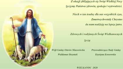 Ostrów Mazowiecka - Z okazji zbliżających się Świąt Wielkiej Nocy życzymy zdrowi