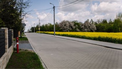 Ostrów Mazowiecka - Dokonano odbioru ostatniego odcinka ulicy Łącznej w Ostrowi 