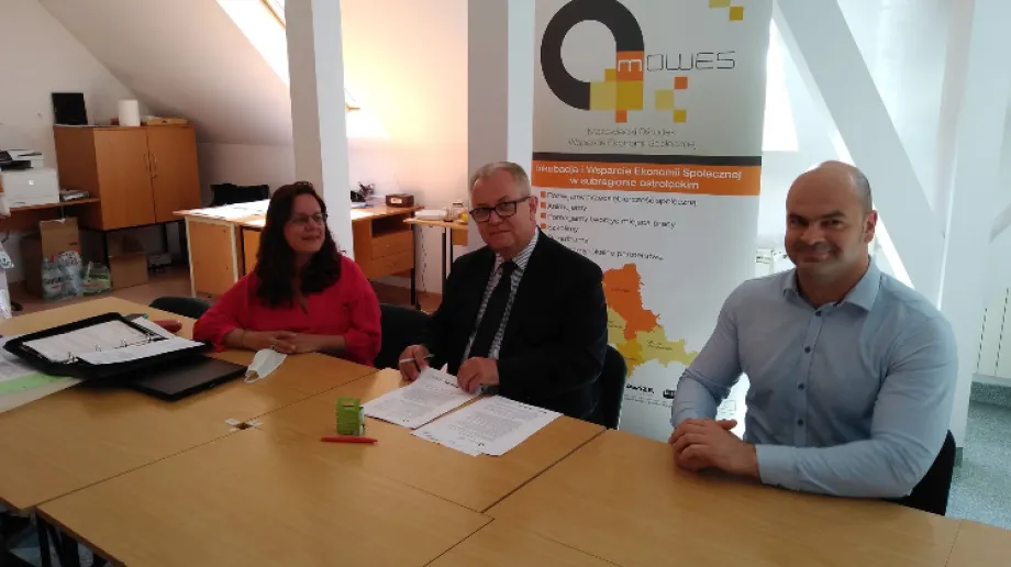 Ostrowska Spółdzielnia Socjalna, prowadzona przez miasto Ostrów Mazowiecka i powiat ostrowski, rozpoczęła działalność w dniu 4 maja br. W o