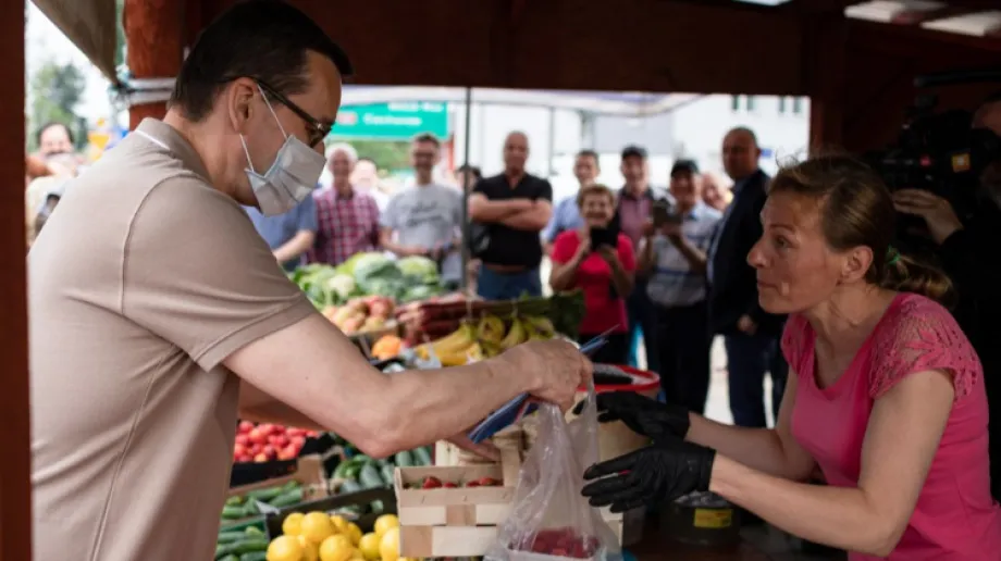 fot. FB Jerzy Bauer, Mateusz Morawiecki