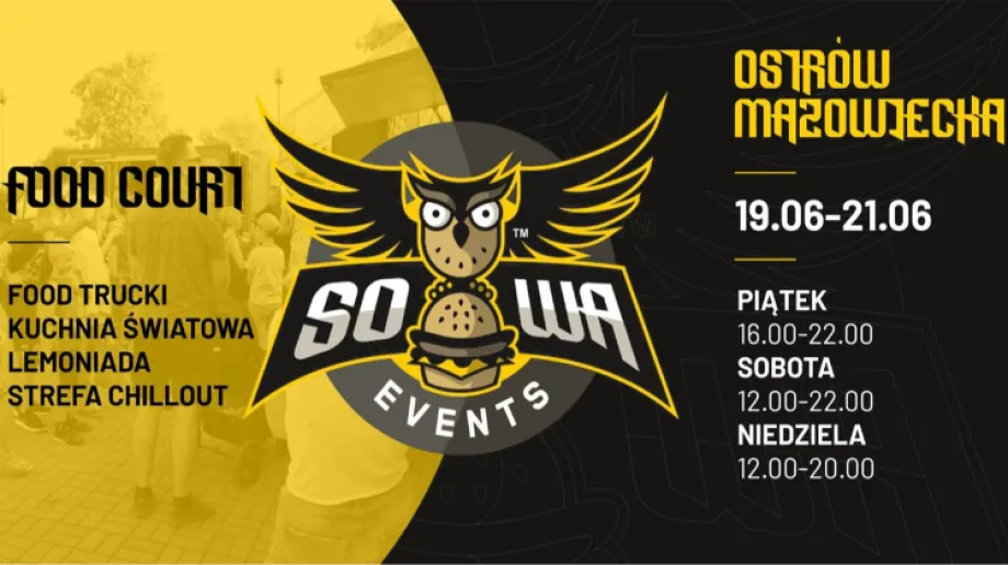 Prawdziwa śmietanka polskiej areny street foodowej prezentująca kuchnie z całego świata, stoisko z pyszną i orzeźwiającą lemoniadą oraz pi