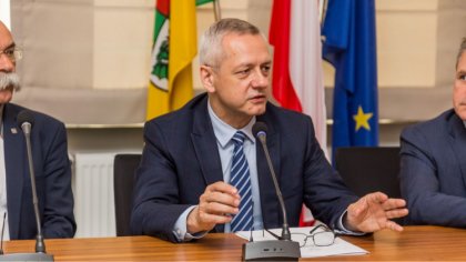 Ostrów Mazowiecka - W sali konferencyjnej Starostwa Powiatowego w Ostrowi Mazowi