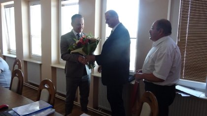 Ostrów Mazowiecka - Podczas ostatniej Rady Gminy Nur Wójt Rafał Kruszewski otrzy