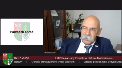 Ostrów Mazowiecka - Odbyła się kolejna sesja rady powiatu. Całe posiedzenie zost