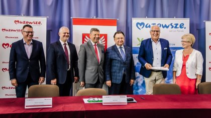 Ostrów Mazowiecka - Burmistrz Miasta i Gminy Brok, dnia 17 lipca br., podpisał u