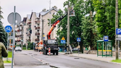 Ostrów Mazowiecka - Dziś od godzin porannych trwa przepinanie linii energetyczny
