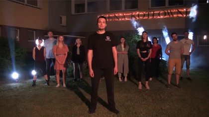 Ostrów Mazowiecka - Scena Kotłownia włączyła się w akcję #GaszynChallenge mającą