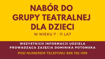 Ostrów Mazowiecka - Teatr Scena Kotłownia wychodzi z ofertą dla młodzieży oraz r
