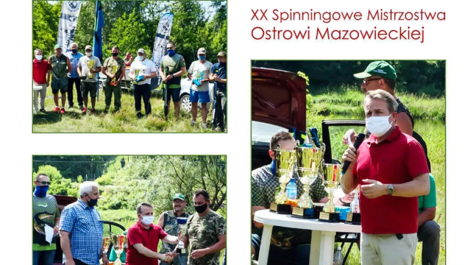 Nad Narwią w okolicach Różana, w niedzielę 19 lipca, odbyła się kolejna edycja spinningowych Mistrzostw Ostrowi Mazowieckiej organizowanych p