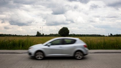 Ostrów Mazowiecka - Ulica Łączna, to tutaj odbywają się wyścigi o to kto jak naj