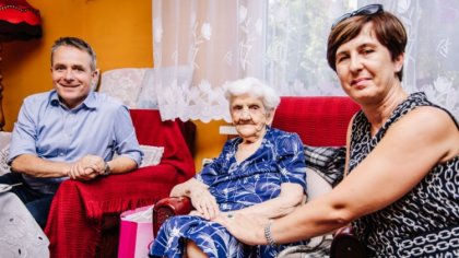Ostrów Mazowiecka - Kilka dni temu, Anna Skrajna obchodziła swoje 100 urodziny. 