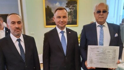 Ostrów Mazowiecka - Z rąk Prezydenta Rzeczpospolitej Polskiej Andrzeja Dudy, Bur