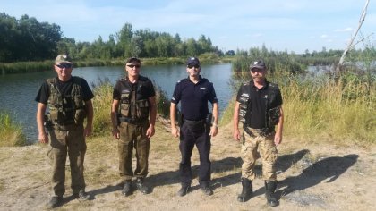 Ostrów Mazowiecka - Ostrowscy policjanci, w dniach 13-14 sierpnia, w ramach wspó