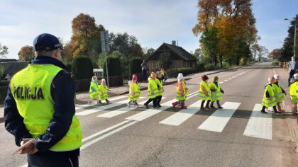 Ostrów Mazowiecka - W Szkole Podstawowej w Andrzejewie, dnia 7 października 2020