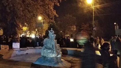 Ostrów Mazowiecka - W Ostrowi Mazowieckiej zakończył się piątkowy Strajk kobiet.