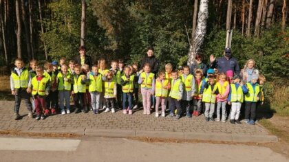 Ostrów Mazowiecka - Małkińscy i ostrowscy dzielnicowi spotykają się z najmłodszy