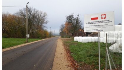 Ostrów Mazowiecka - Do użytku została oddana droga Zaręby Kościelne - Szulborze 
