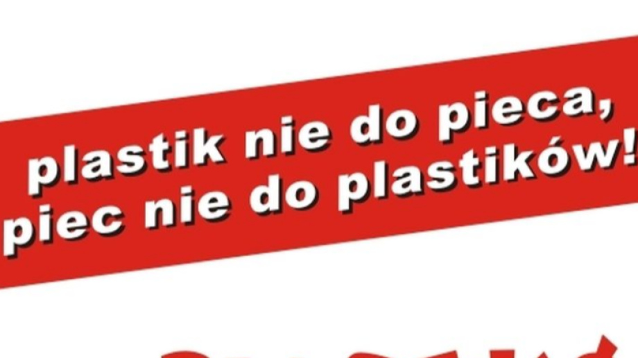 Akcja "Plastik nie do pieca piec nie do plastiku" Ostrów Mazowiecka