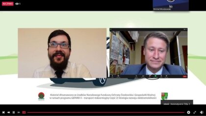 Ostrów Mazowiecka - Odbyło się spotkanie internetowy webinarium mające na celu p