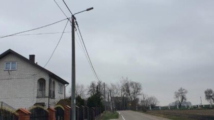 Ostrów Mazowiecka - W Andrzejewie pojawiły się nowe lampy oświetlenia ulicznego.