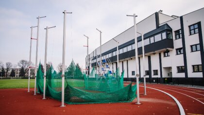 Ostrów Mazowiecka - Stadion przy ulicy Kazimierza Warchalskiego w tym roku docze