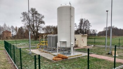 Ostrów Mazowiecka - Polska Spółka Gazownicza wybudowała stację regazyfikacji gaz