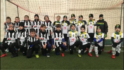 Ostrów Mazowiecka - Piłkarze Miejskiego Klubu Sportowego Ostrowianka z rocznika 