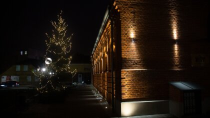 Ostrów Mazowiecka - Ostrów Mazowiecka została ozdobiona świątecznymi dekoracjami