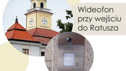 Ostrów Mazowiecka - Urząd Miasta w Ostrowi Mazowieckiej zainstalował wideofon pr