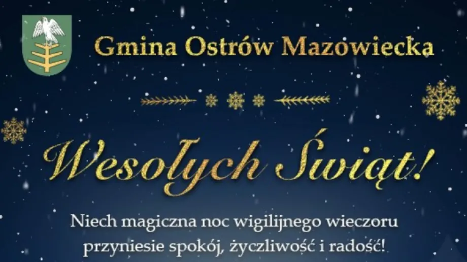 Niech magiczna noc wigilijnego wieczoruprzyniesie spokój, życzliwość i radość!Niech każda chwilaŚwiąt Bożego Narodzeniażyje własnym pi?