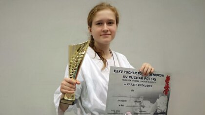 Ostrów Mazowiecka - Dominika Pyskło to jedna z najbardziej doświadczonych zawodn