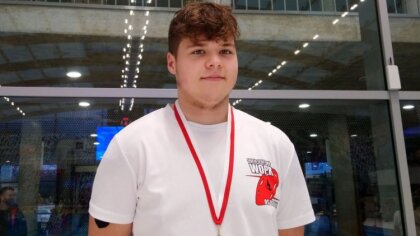 Ostrów Mazowiecka - Kamil Bojarski ma za sobą bardzo udany sezon w kategorii jun