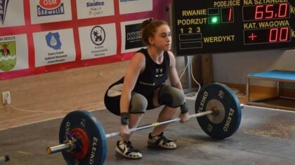 Ostrów Mazowiecka - Karolina Brzostek to bardzo utalentowana zawodniczka Ostrows