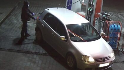 Ostrów Mazowiecka - Dwukrotnej kradzieży paliwa na tej samej stacji w Ostrowi Ma