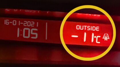 Ostrów Mazowiecka - To najzimniejsza noc w tym sezonie. Około godz. 6.00 w Ostro