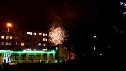 Ostrów Mazowiecka - Inaczej niż zwykle przywitaliśmy Nowy Rok, tym razem ze wzgl